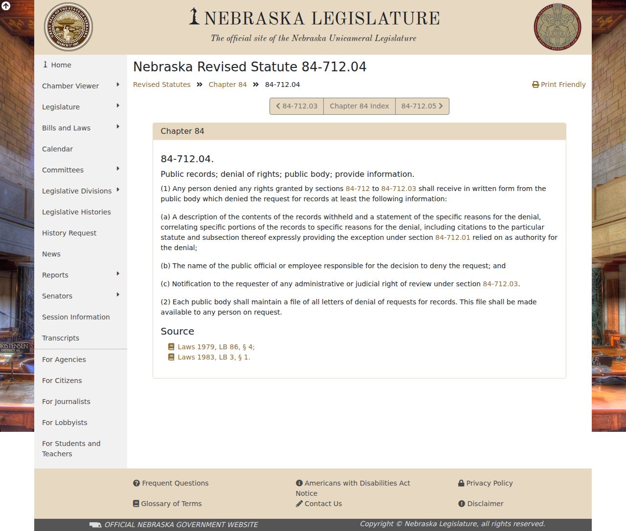 Blaine County Brewster court docket Nebraska written-denial requirements