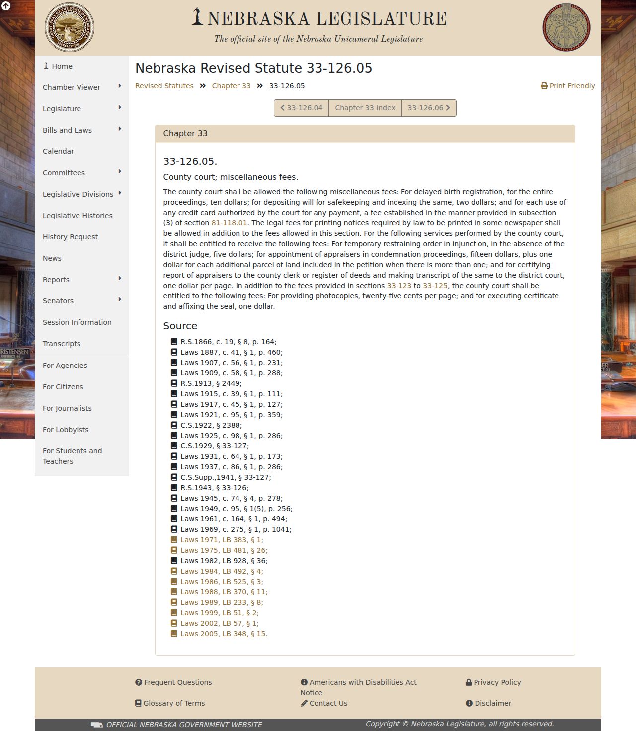 Blaine County Dunning court docket county copy and certification fee statute